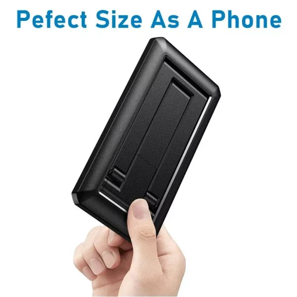 Universal Plastic Mobile Phone Holder | Adjustable Foldable Desktop Stand